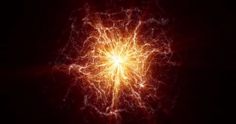 A raging source of scattering cosmic matter 2 Video stock 273775255