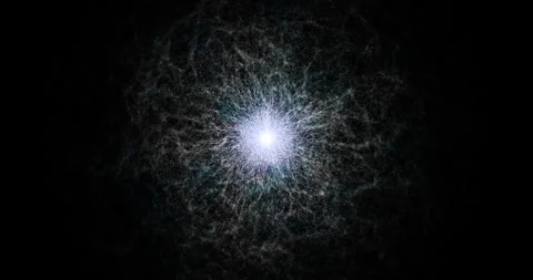 A raging source of scattering cosmic matter 1 Stock Footage 273775399