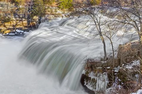 Raging Upper Cataract Falls Stock Photos