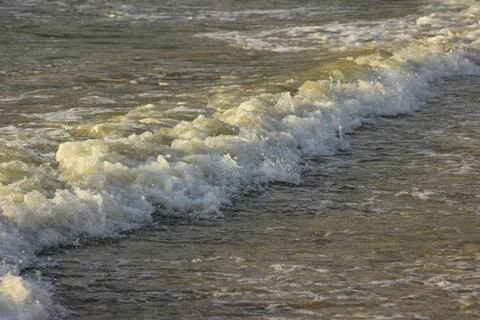 Raging waves of the surf Stock Photos