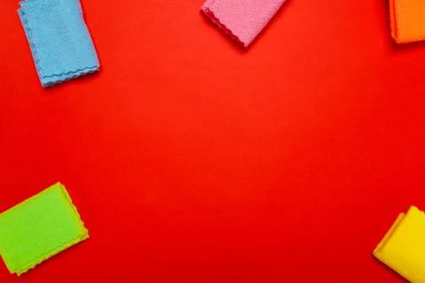 Rags for cleaning Stock Photos