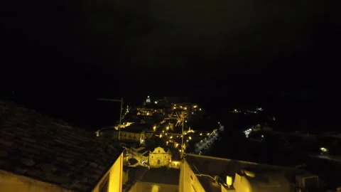 Ragusa Ibla by night 스톡 동영상 296185317