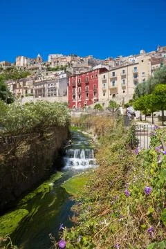 RAGUSA panoramic view Stock Photos