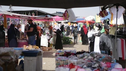 Rahat Market 스톡 동영상 102178383