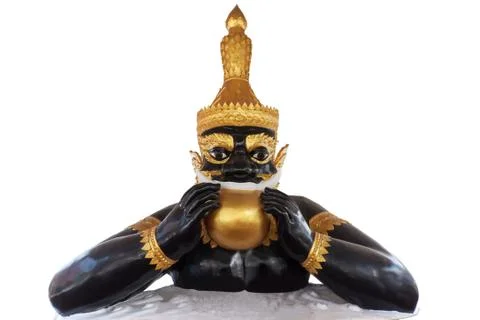 Rahu on isolated Stock Photos