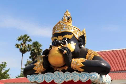 Rahu statue Foto stock