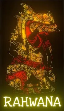 Rahwana Stock Illustration