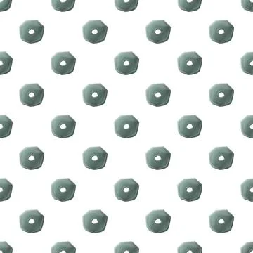 Rai stone money seamless pattern from yap micronesia Illustrazione stock