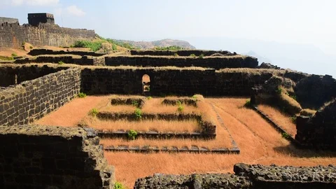 Raigad Fort Video stock 121495709