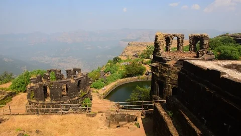 Raigad Fort Stock Footage 121496076