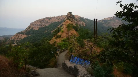 Raigad Fort Stock Footage 121585505