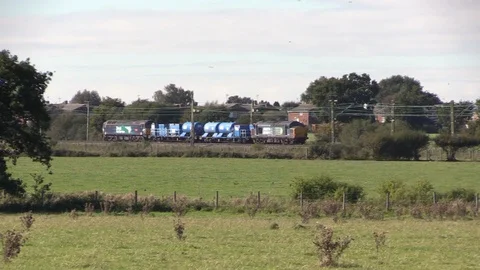 Rail Head Treatment Train Stock Footage 99703114