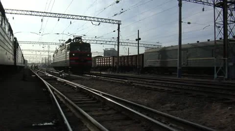 Rail, locomotive Stock Footage 10840343