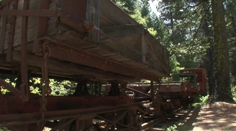 Rail relics 2 Stock Footage 476047