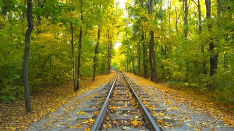 Rail road Stock Footage 96336666