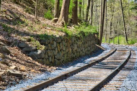 Rail Road Track Right of Way Stock Photos