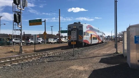 Rail Runner Stock Footage 104455026