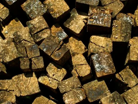 Rail ties 스톡 사진