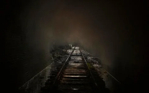 Rail Track Stock Photos