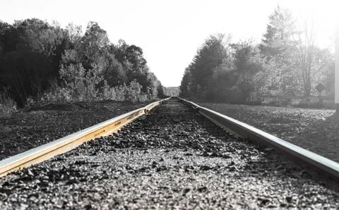 Rail Tracks Stock Photos