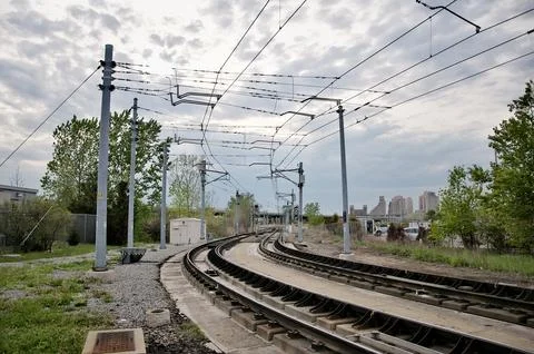 Rail Tracks Stock Photos