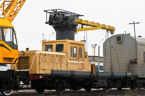 Rail trolley Stock Photos