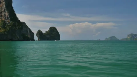 Railay beach, Krabi, Thailand. Stock Footage 59774987