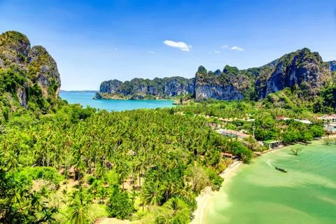 Railay beach Stock Photos