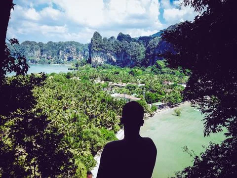 Railay beach Stock Photos
