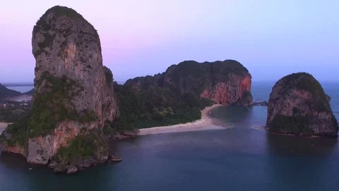 Railey Beach Krabi Stock Footage 83664626
