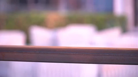 Railing Cleaning Close-Up Stock Footage 315787341