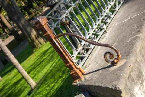 Railing detail Stock Photos