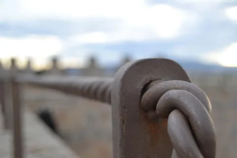 Railing to infinity Stock Photos