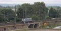 Railpool Electric Locomotive Passing High Velocity Moving German Infrastructure 4k or 4k+ Resolution
