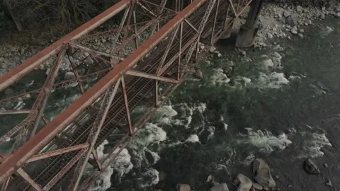 Railroad Bridge Stock Footage 171367709