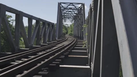 Railroad Bridge in Luzon Stock Footage 197538569
