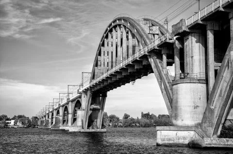 Railroad bridge Stock Photos