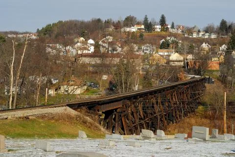 Railroad Bridge Stock Photos