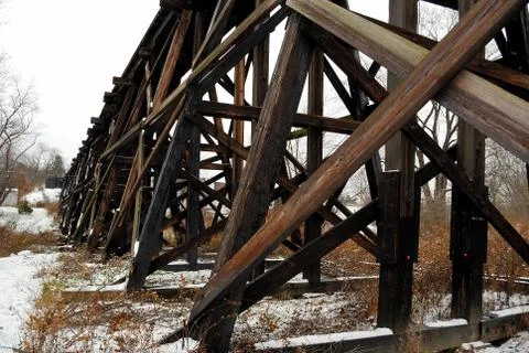 Railroad Bridge Stock Photos