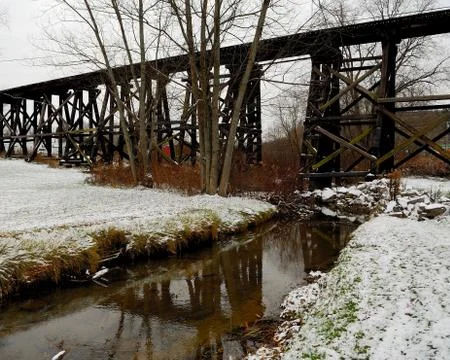 Railroad Bridge Stock Photos