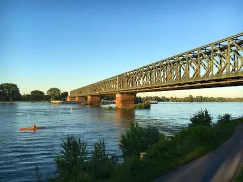 Railroad bridge Stock Photos