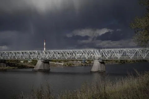 Railroad bridge Stock Photos