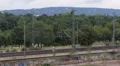 Railroad Cars Freight Cargo Train International Shipping Railway Vehicle Machine HD Footage