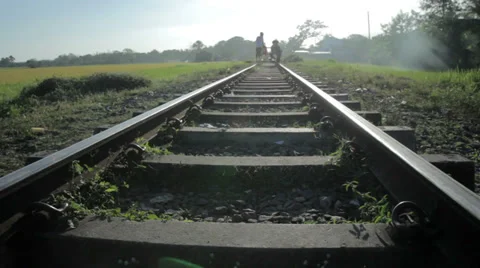 Railroad Cart Stock Footage 36078308
