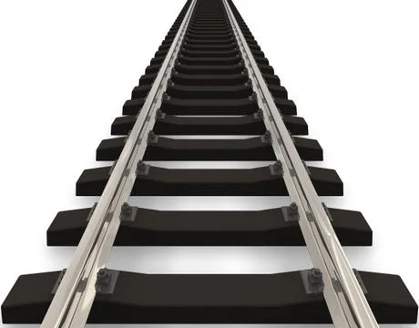 Railroad concept Stock Illustration