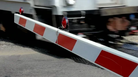 Railroad crossing Видео 12088794