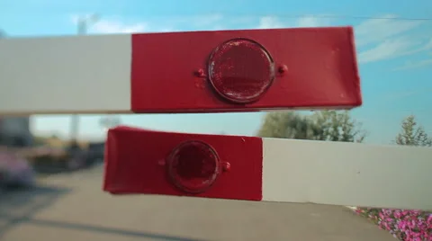 Railroad crossing Stock-Footage 68346143