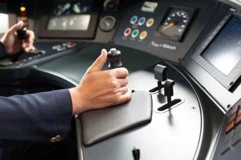 Railroad engineer Stock Photos