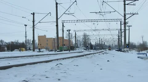 Railroad Stock Footage 18185417