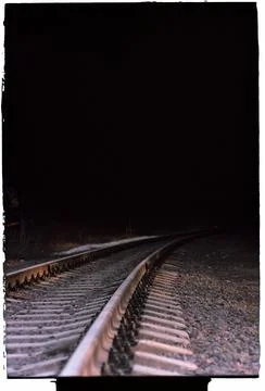 Railroad to hell Stock Photos